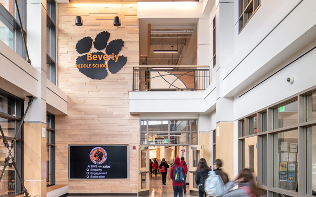 Beverly Middle School wins CMAA Award