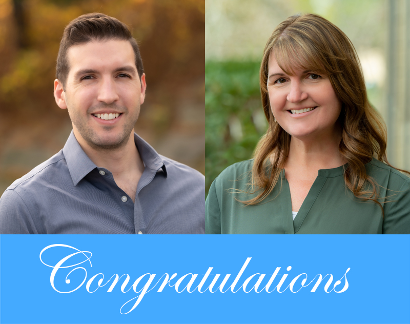 Jonathan Quell and Kristen Kendall promoted to Senior Associates