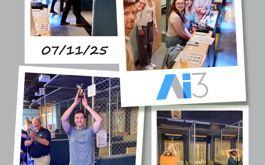 Ai3 goes axe throwing