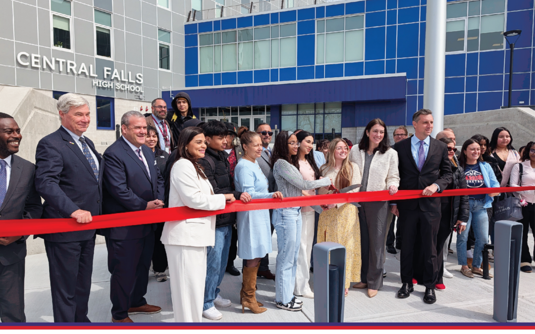 Central Falls High School celebrates its grand opening