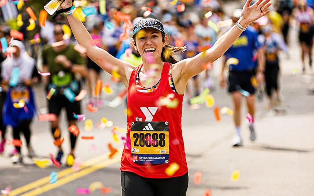 Ai3’s Samantha Bundy finishes the 2026 Boston Marathon