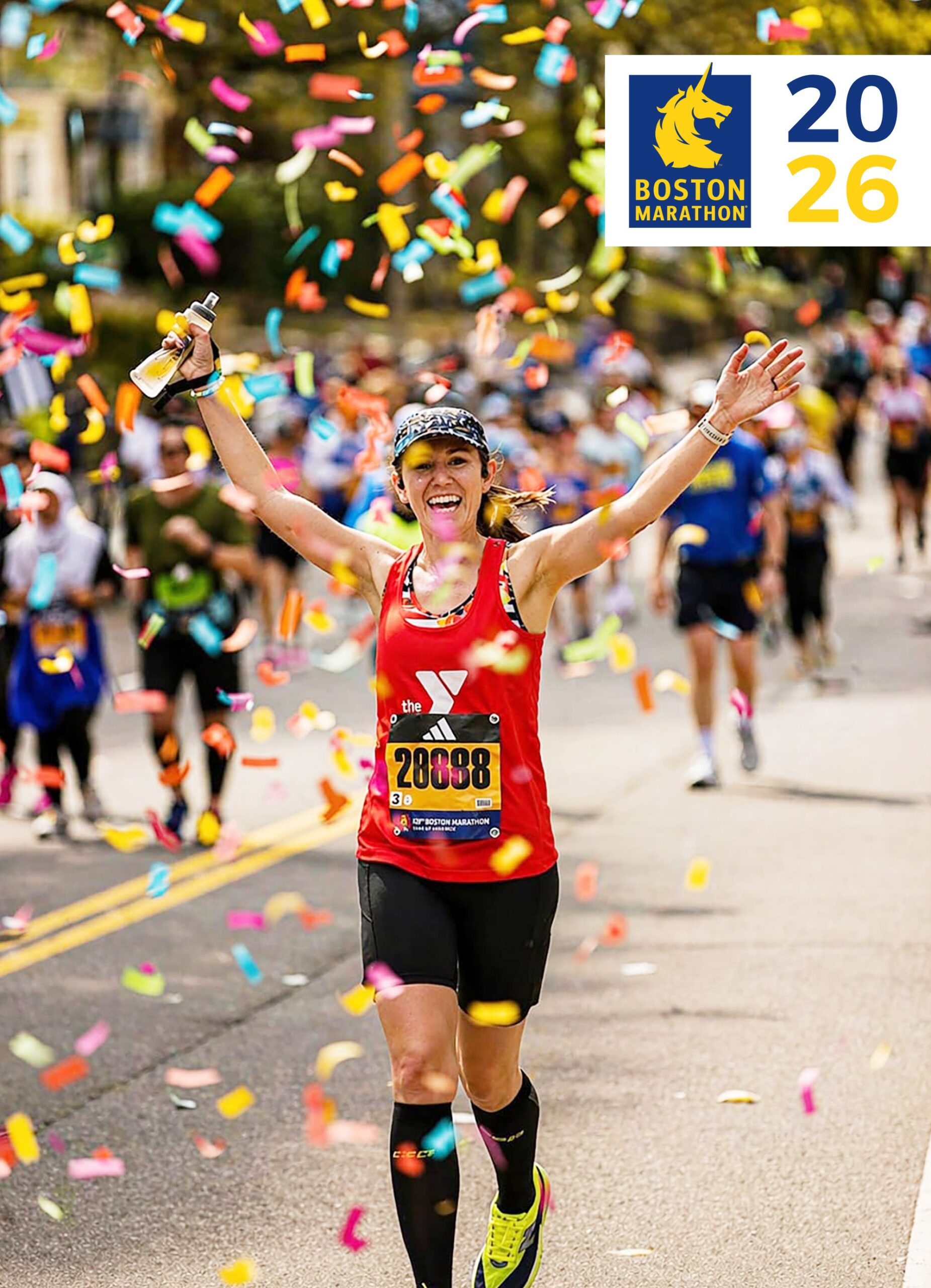 Ai3’s Samantha Bundy finishes the 2026 Boston Marathon