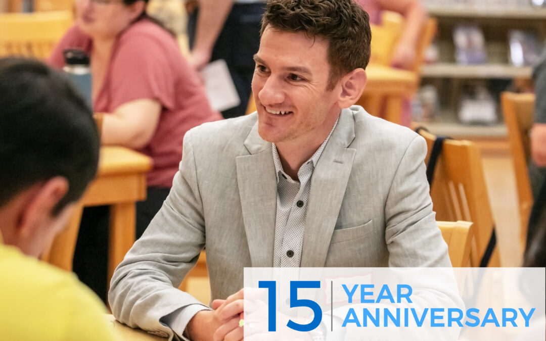 Justin Thibeault celebrates 15 years at Ai3!